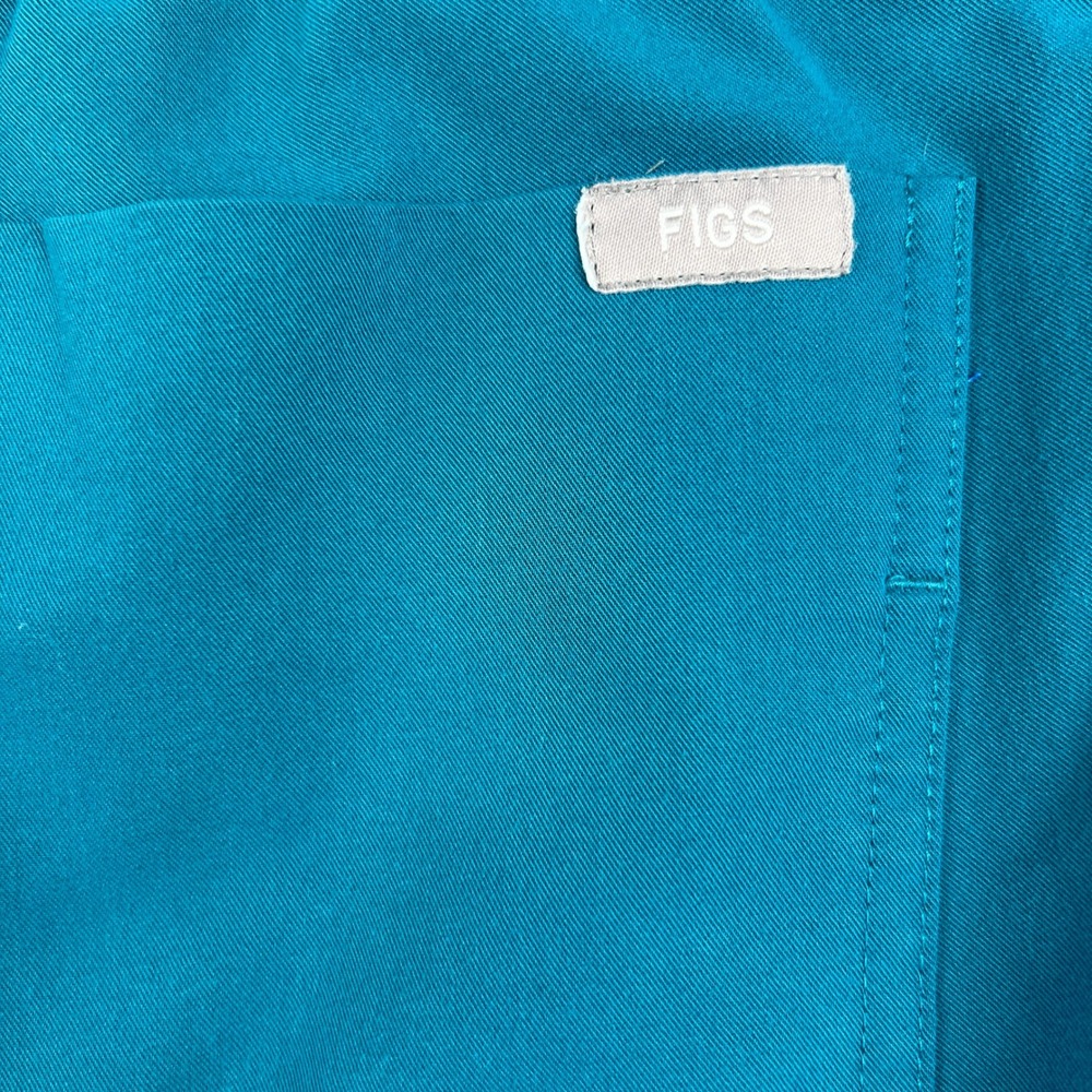 FIGS Zamora Jogger Scrub Pants Women XXS Lot of 2 Teal Rosewood Tech Healthcare - Picture 10 of 16